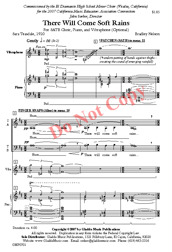 There Will Come Soft Rains - p.1